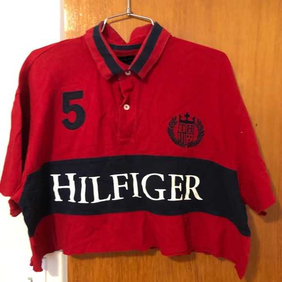 Tommy Hilfiger crop polo - Picture 1 of 1